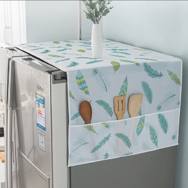Picture of Dustproof Fridge Cover - Multicolor Picture of Dustproof Fridge Cover - Multicolor
