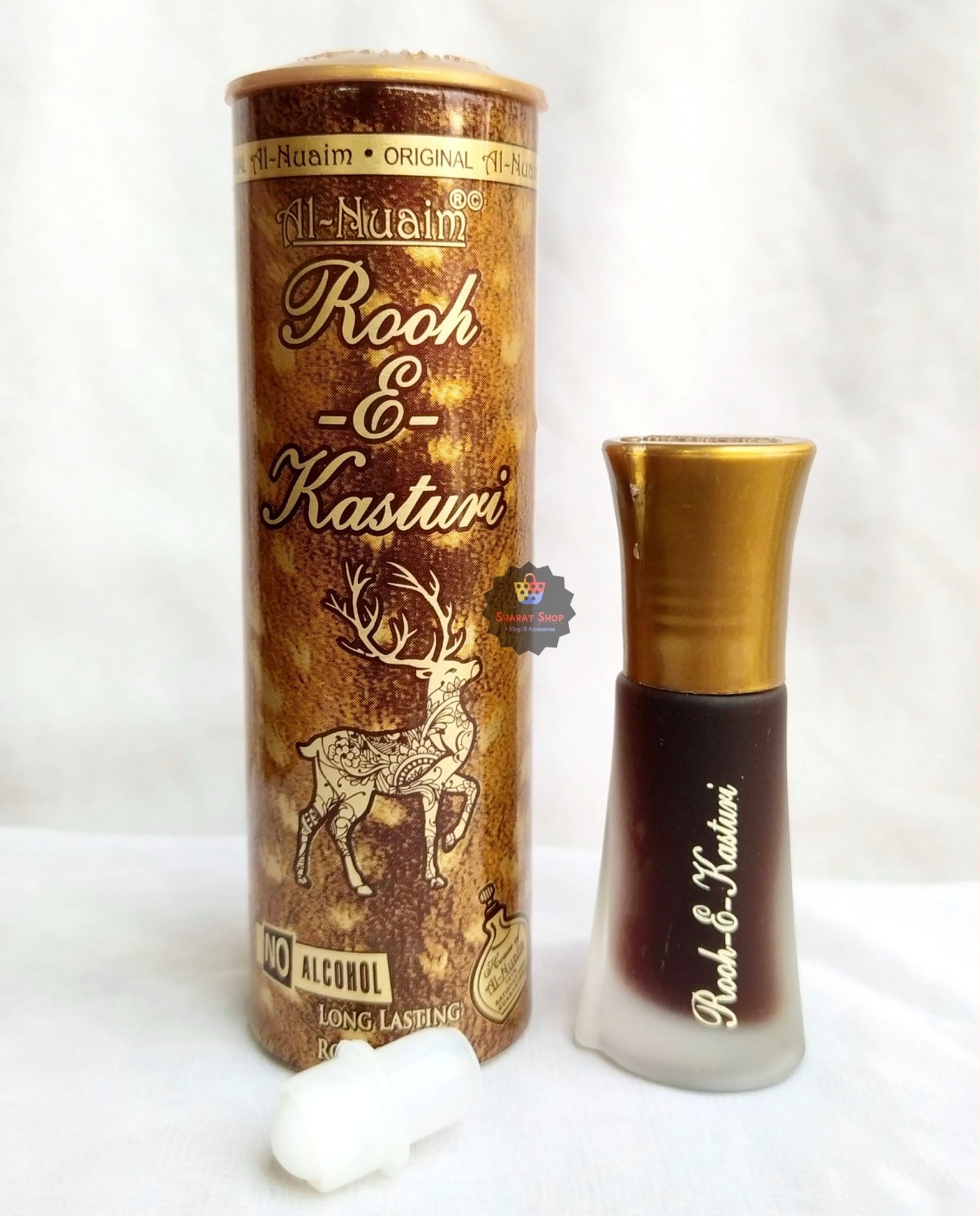 Picture of Al Nuaim ROOH E KASTURI Roll On Attar Long Lasting Perfume - 6ml Picture of Al Nuaim ROOH E KASTURI Roll On Attar Long Lasting Perfume - 6ml
