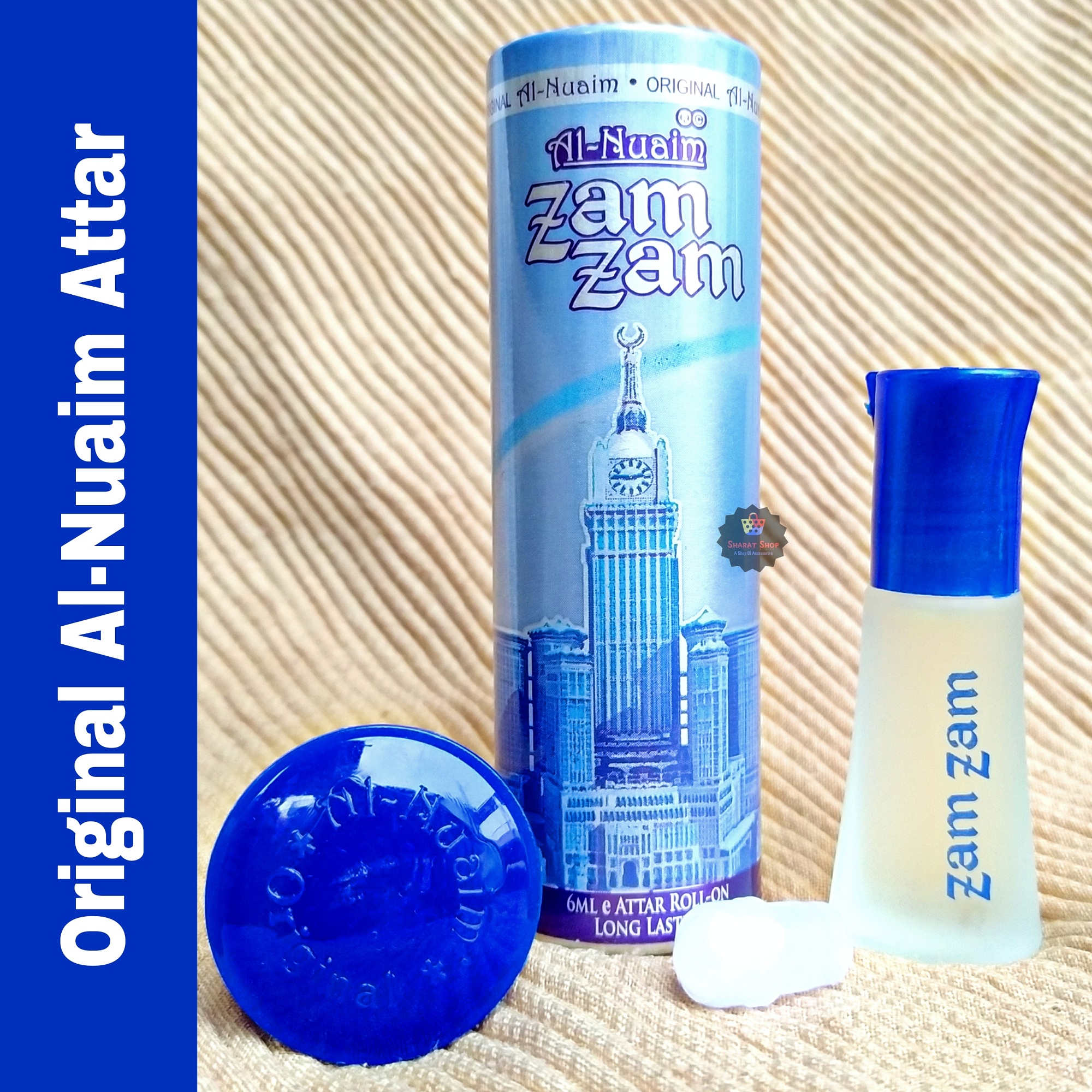 Picture of Zam Zam Attar By Al Nuaim Roll On Ator Non Alcoholic Long Lasting Perfume - 6ml