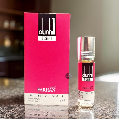 Picture of Dunhill Desire Concentrated Perfume Oil Attar For Man Long Lasting Non-alcoholic Fragrance Ator - 6ml Picture of Dunhill Desire Concentrated Perfume Oil Attar For Man Long Lasting Non-alcoholic Fragrance Ator - 6ml