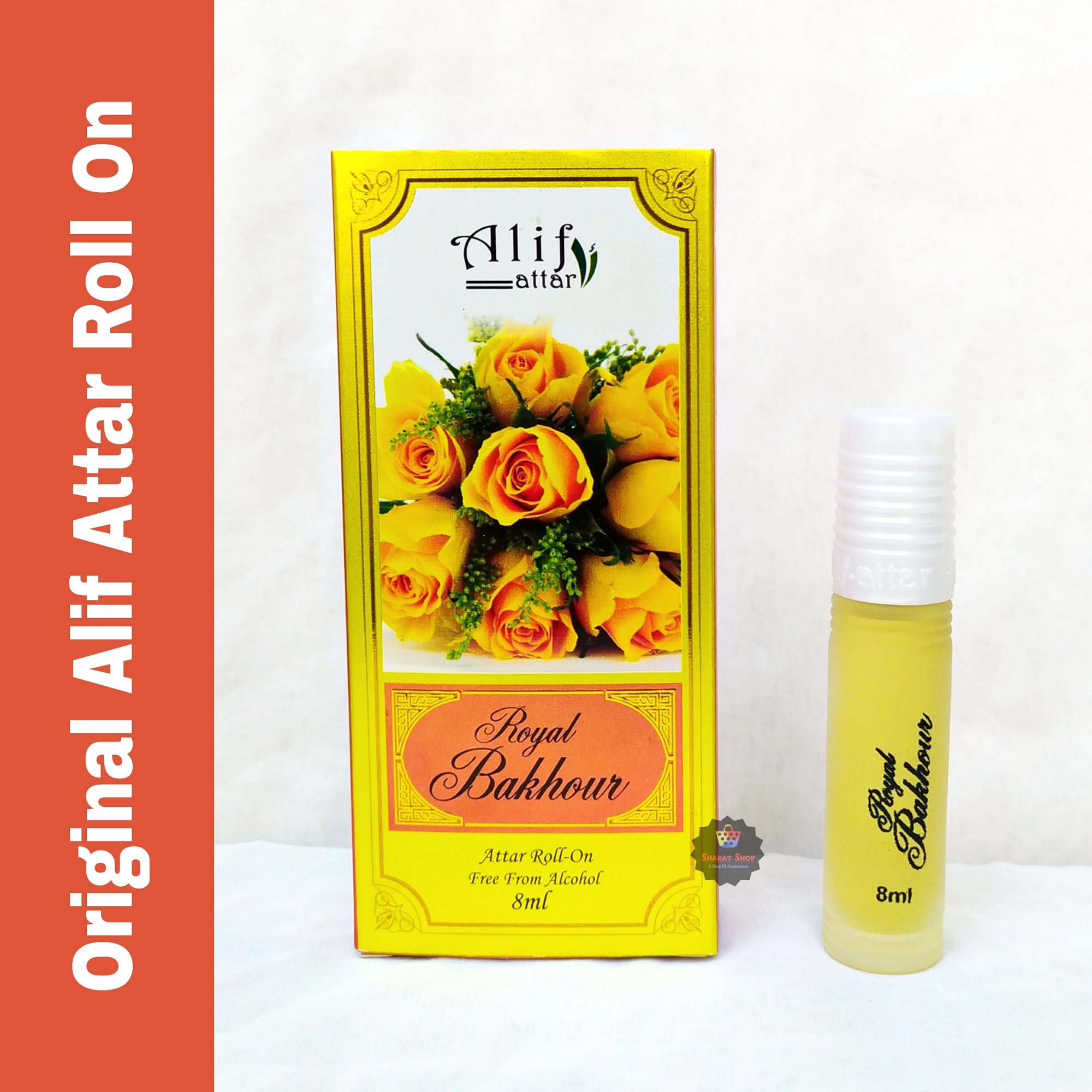 Picture of Alif Royal Bakhour Attar Long Lasting Bakhoor Roll On Non Alcoholic Perfume (Halal) - 8ml Picture of Alif Royal Bakhour Attar Long Lasting Bakhoor Roll On Non Alcoholic Perfume (Halal) - 8ml