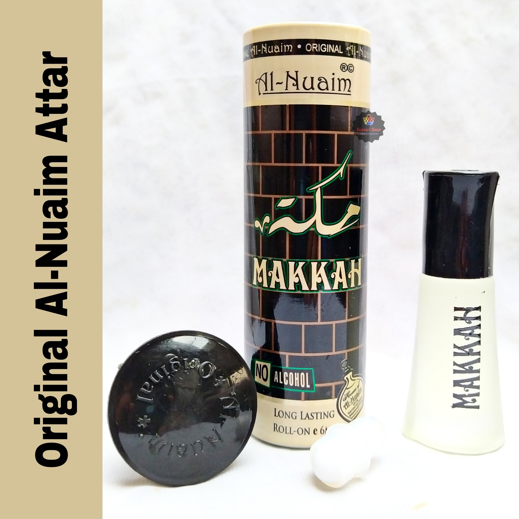 Picture of Al Nuaim Makkah Roll On Attar Non Alcoholic Long Lasting Perfume - 6ml Picture of Al Nuaim Makkah Roll On Attar Non Alcoholic Long Lasting Perfume - 6ml