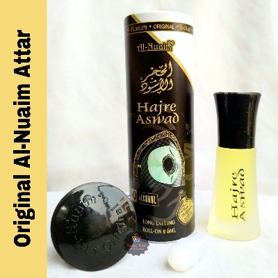 Picture of Al Nuaim Hajre Aswad Roll-on Non-Alcoholic Oud Perfume - 6ml Picture of Al Nuaim Hajre Aswad Roll-on Non-Alcoholic Oud Perfume - 6ml