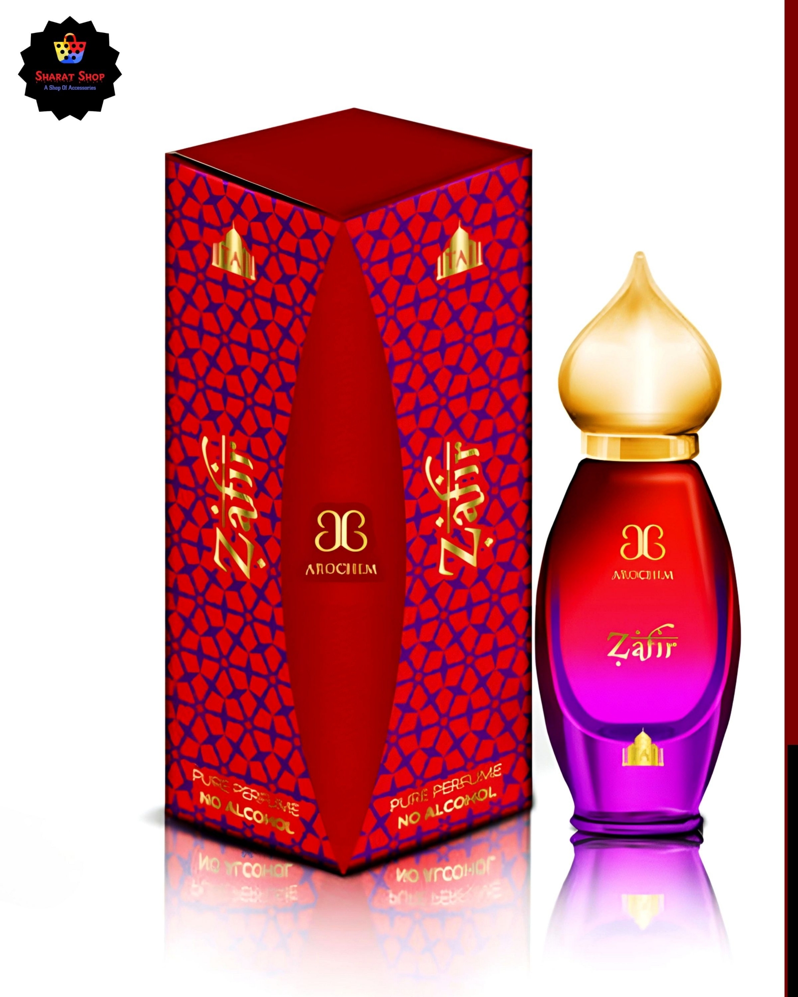 Picture of Arochem Zafir Attar Taj Series Ator Luxurious Royal Perfume Oil - 9ML (Made In India) Picture of Arochem Zafir Attar Taj Series Ator Luxurious Royal Perfume Oil - 9ML (Made In India)