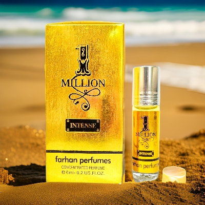 Picture of One Million Intense Concentrated Perfume Oil Long Lasting Non-alcoholic Fragrance - 6ml Picture of One Million Intense Concentrated Perfume Oil Long Lasting Non-alcoholic Fragrance - 6ml