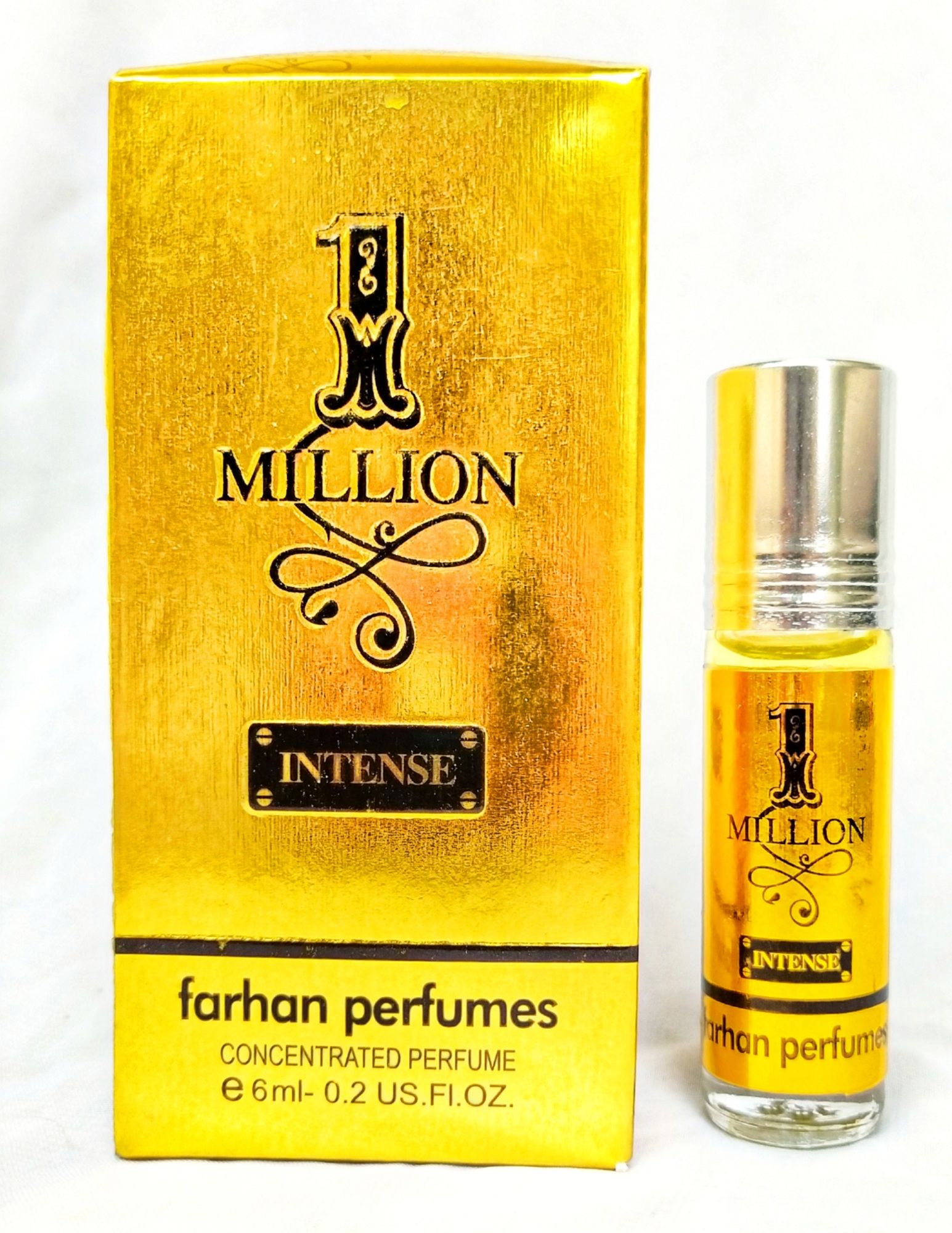 Picture of One Million Intense Concentrated Perfume Oil Long Lasting Non-alcoholic Fragrance - 6ml Picture of One Million Intense Concentrated Perfume Oil Long Lasting Non-alcoholic Fragrance - 6ml