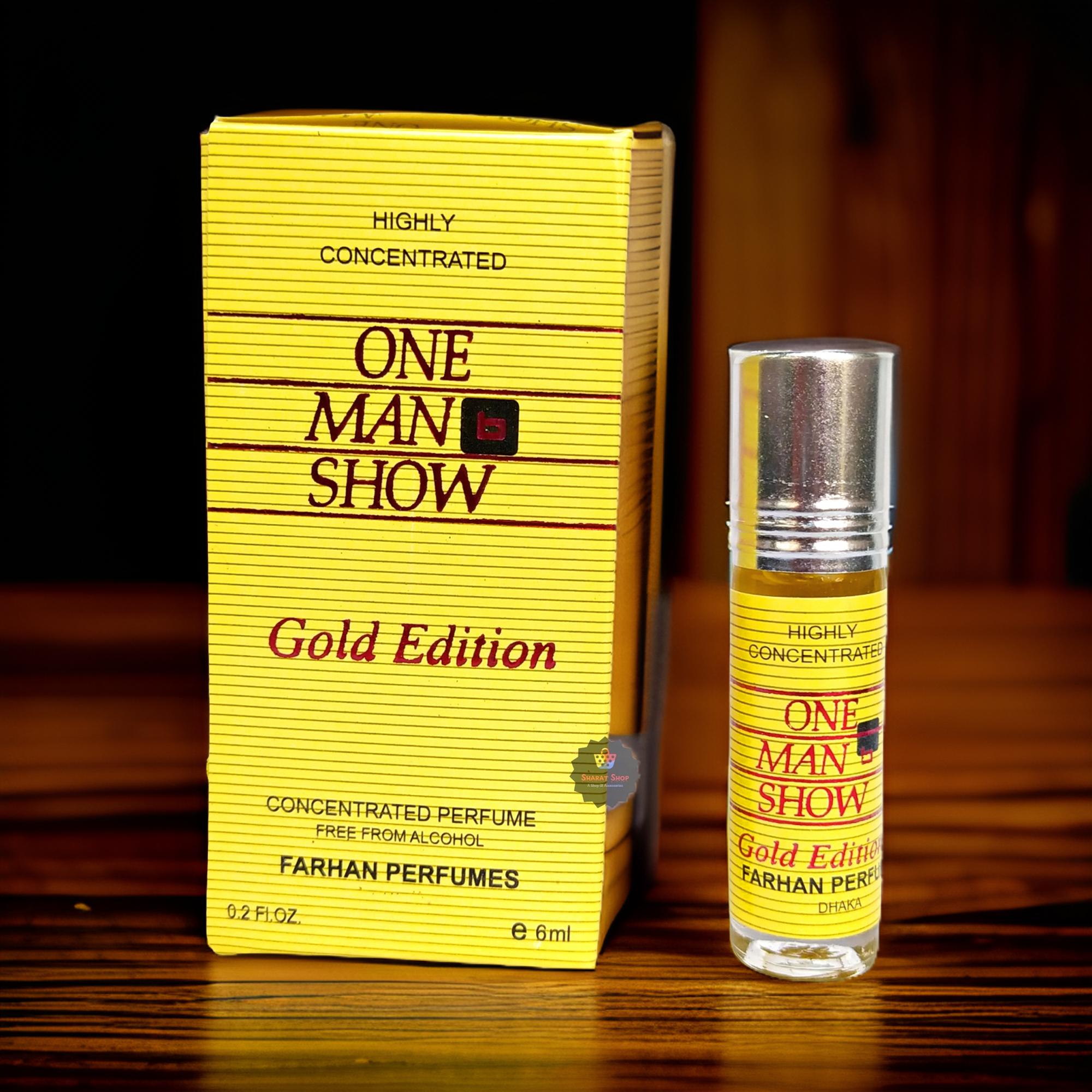 Picture of ONE MAN SHOW Concentrated Perfume Oil Long Lasting Non-alcoholic Fragrance - 6ml Picture of ONE MAN SHOW Concentrated Perfume Oil Long Lasting Non-alcoholic Fragrance - 6ml