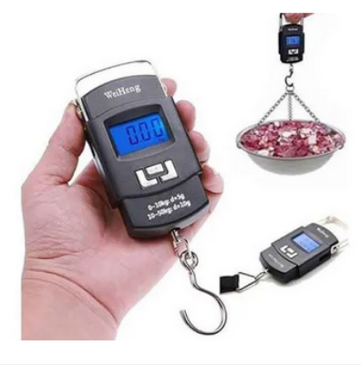 Picture of Digital Hanging Weight Scale-Weiheng, Electronic Portable LCD Digital Scale Double Precision Luggage Weight Scale Balance Scales For Hanging Hook Travel - Weight Machine - weight machine- 50kg Picture of Digital Hanging Weight Scale-Weiheng, Electronic Portable LCD Digital Scale Double Precision Luggage Weight Scale Balance Scales For Hanging Hook Travel - Weight Machine - weight machine- 50kg