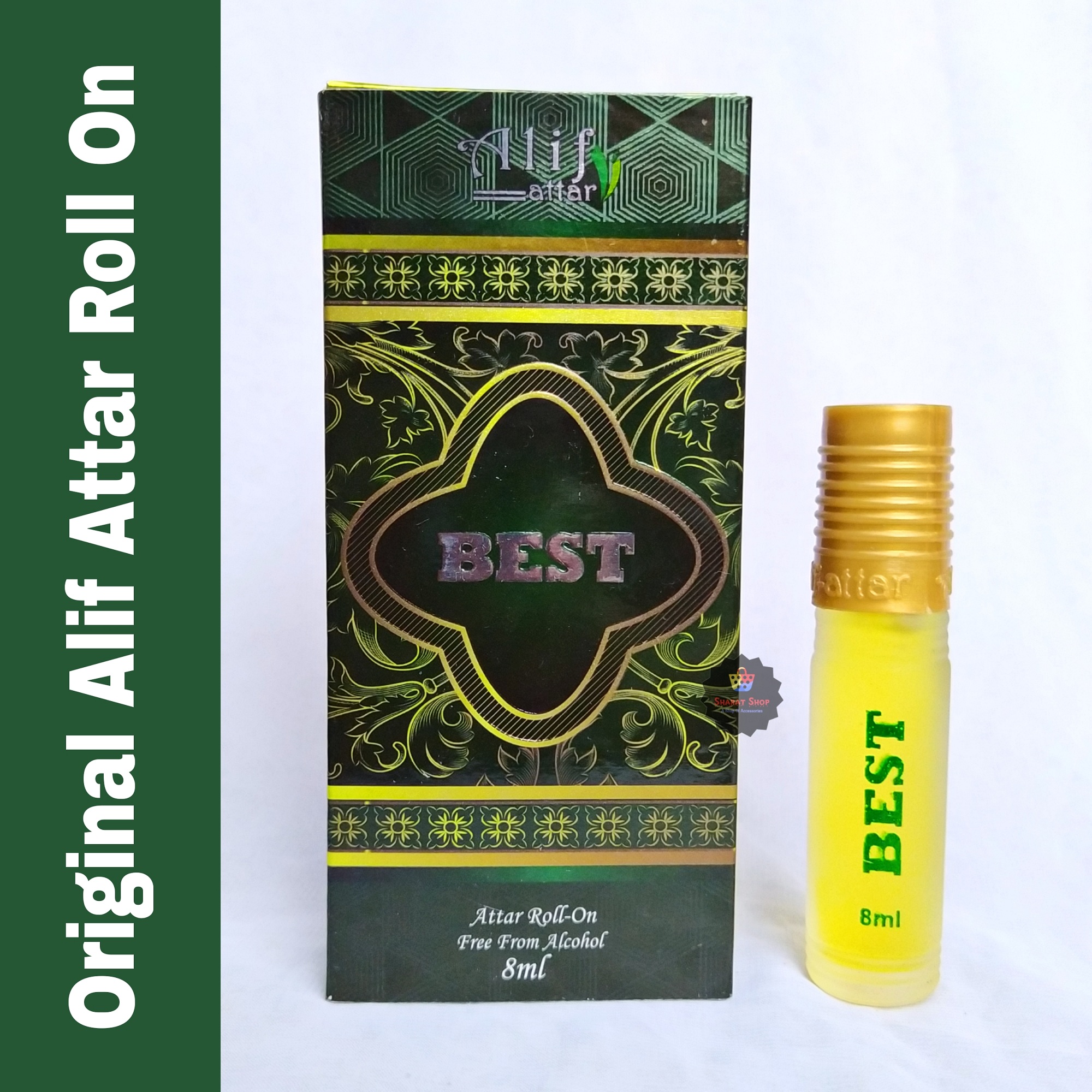 Picture of Alif Best Attar Long Lasting Roll On Ator Non Alcoholic Perfume (হালাল) - 8ml Picture of Alif Best Attar Long Lasting Roll On Ator Non Alcoholic Perfume (হালাল) - 8ml