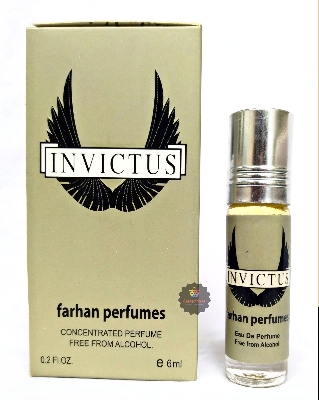 Picture of INVICTUS Concentrated Perfume Oil Long Lasting Non-alcoholic Fragrance - 6ml Picture of INVICTUS Concentrated Perfume Oil Long Lasting Non-alcoholic Fragrance - 6ml