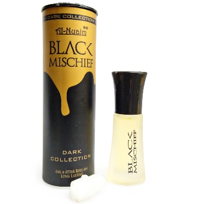 Picture of Al Nuaim Black Mischief Roll On Attar Non Alcoholic Long Lasting Perfume - 6ml Picture of Al Nuaim Black Mischief Roll On Attar Non Alcoholic Long Lasting Perfume - 6ml