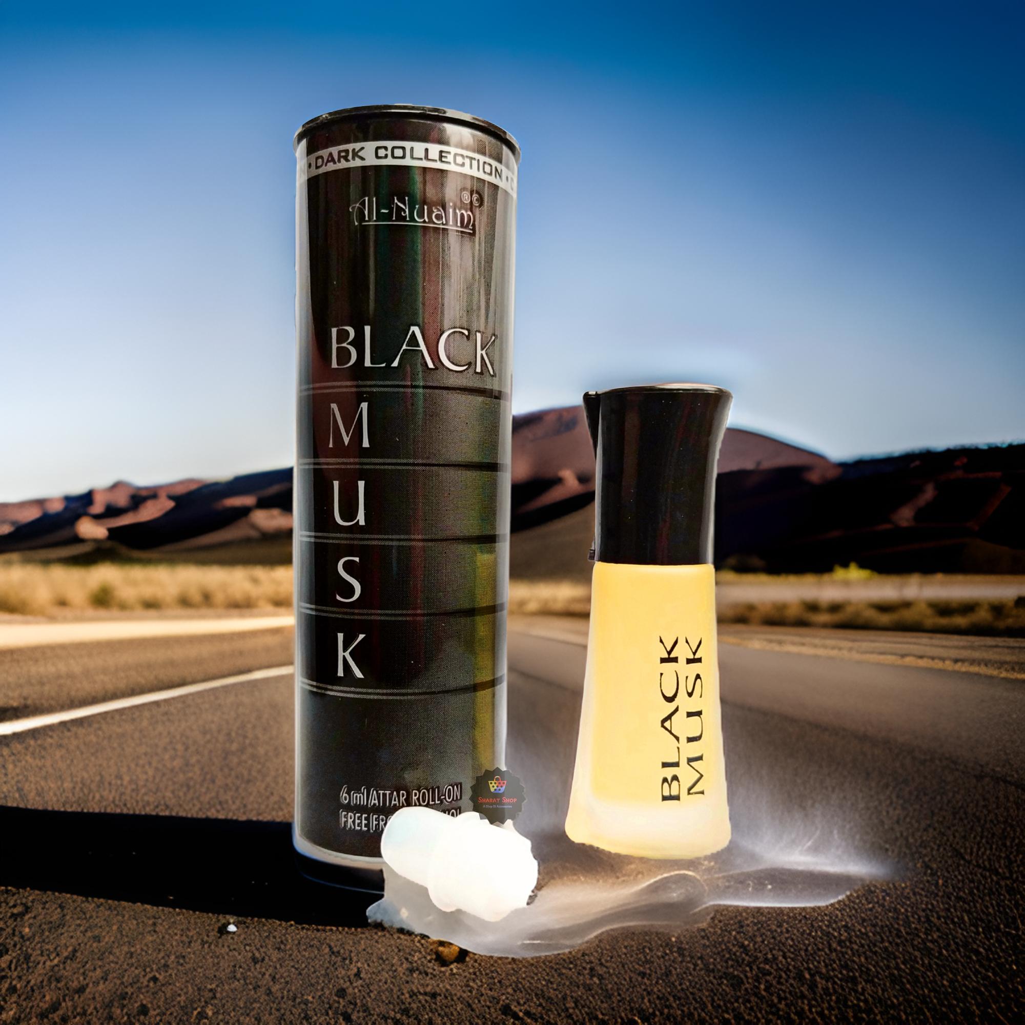 Picture of Al Nuaim Black Musk Roll On Attar Non Alcoholic Long Lasting Perfume - 6ml Picture of Al Nuaim Black Musk Roll On Attar Non Alcoholic Long Lasting Perfume - 6ml