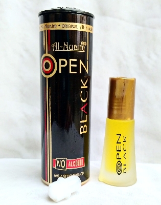 Picture of Al Nuaim Open Black Roll On Attar Non Alcoholic Long Lasting Perfume - 6ml Picture of Al Nuaim Open Black Roll On Attar Non Alcoholic Long Lasting Perfume - 6ml