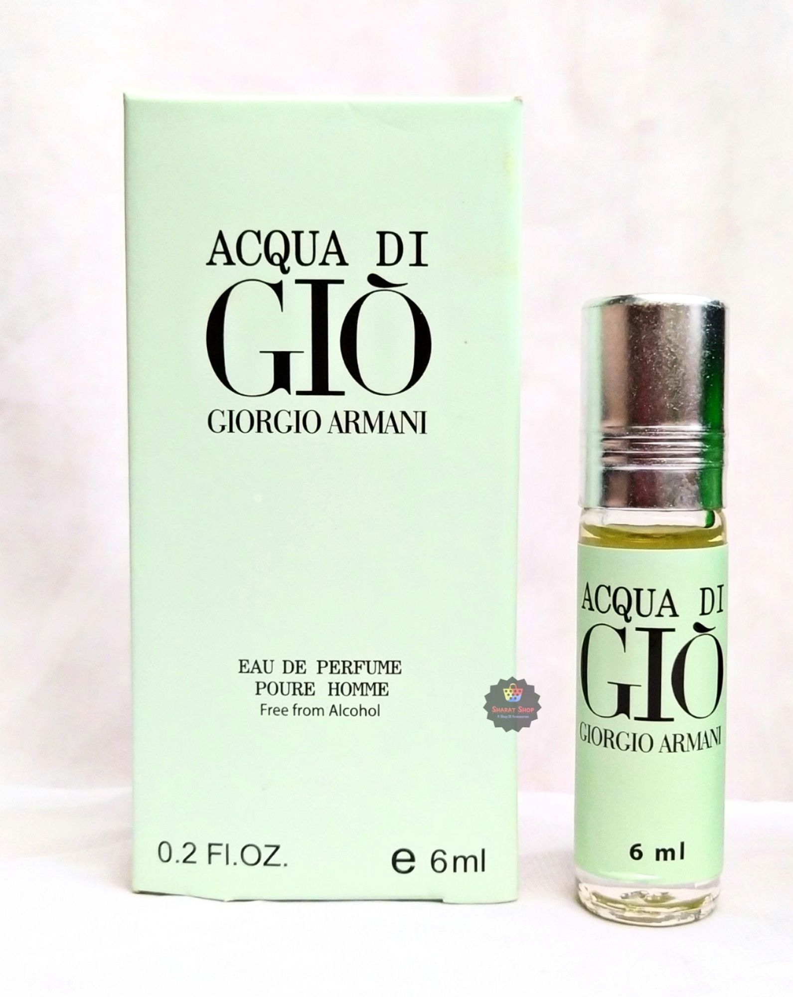 Picture of ACQUA DI GIO by Al Farhan Concentrated Perfume Oil Long Lasting Non-alcoholic Fragrance - 6ml Picture of ACQUA DI GIO by Al Farhan Concentrated Perfume Oil Long Lasting Non-alcoholic Fragrance - 6ml