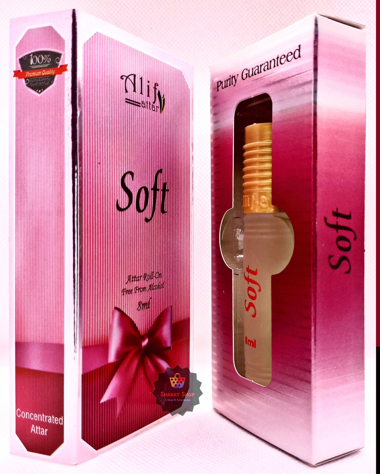 Picture of Soft By Alif Attar Long Lasting Roll On Non Alcoholic Perfume (হালাল) - 8ml Picture of Soft By Alif Attar Long Lasting Roll On Non Alcoholic Perfume (হালাল) - 8ml