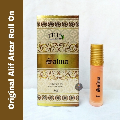 Picture of Alif Salma Attar Long Lasting Roll On Non Alcoholic Perfume (Halal) - 8ml Picture of Alif Salma Attar Long Lasting Roll On Non Alcoholic Perfume (Halal) - 8ml