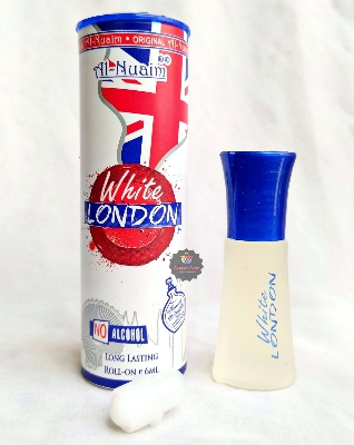 Picture of Al Nuaim White London Roll On Attar Non Alcoholic Long Lasting Perfume - 6ml Picture of Al Nuaim White London Roll On Attar Non Alcoholic Long Lasting Perfume - 6ml