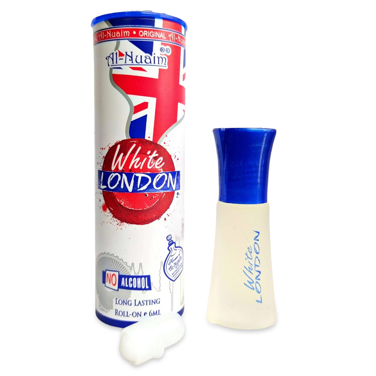 Picture of Al Nuaim White London Roll On Attar Non Alcoholic Long Lasting Perfume - 6ml Picture of Al Nuaim White London Roll On Attar Non Alcoholic Long Lasting Perfume - 6ml