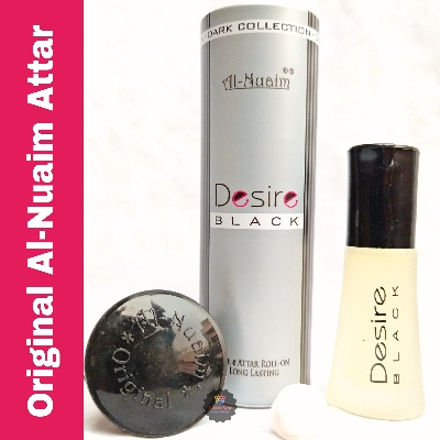 Picture of Al Nuaim Desire Black Roll On Attar Non Alcoholic Long Lasting Perfume - 6Ml - Ator Picture of Al Nuaim Desire Black Roll On Attar Non Alcoholic Long Lasting Perfume - 6Ml - Ator