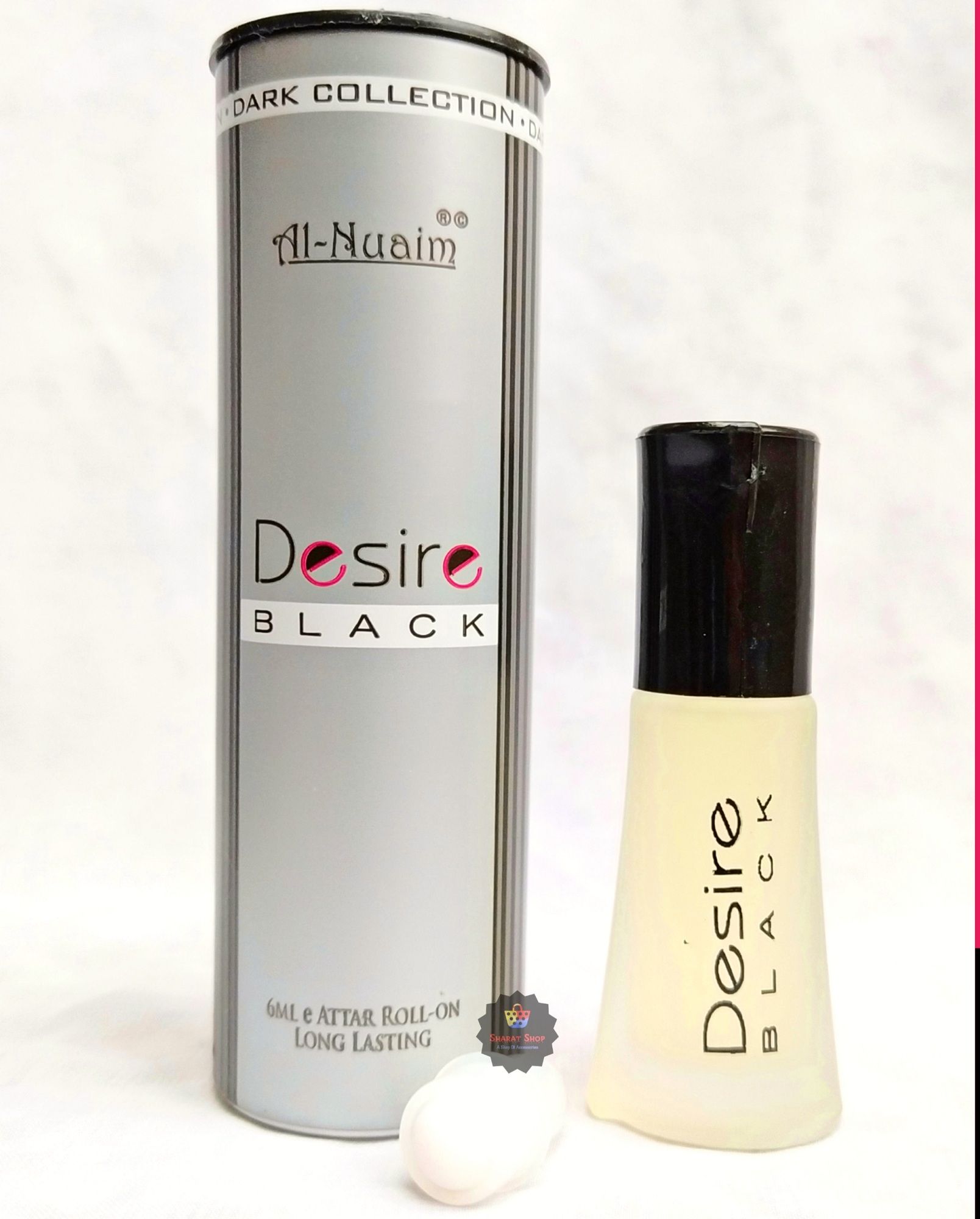 Picture of Al Nuaim Desire Black Roll On Attar Non Alcoholic Long Lasting Perfume - 6Ml - Ator Picture of Al Nuaim Desire Black Roll On Attar Non Alcoholic Long Lasting Perfume - 6Ml - Ator