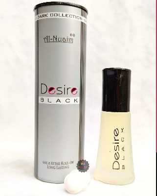 Picture of Al Nuaim Desire Black Roll On Attar Non Alcoholic Long Lasting Perfume - 6Ml - Ator Picture of Al Nuaim Desire Black Roll On Attar Non Alcoholic Long Lasting Perfume - 6Ml - Ator