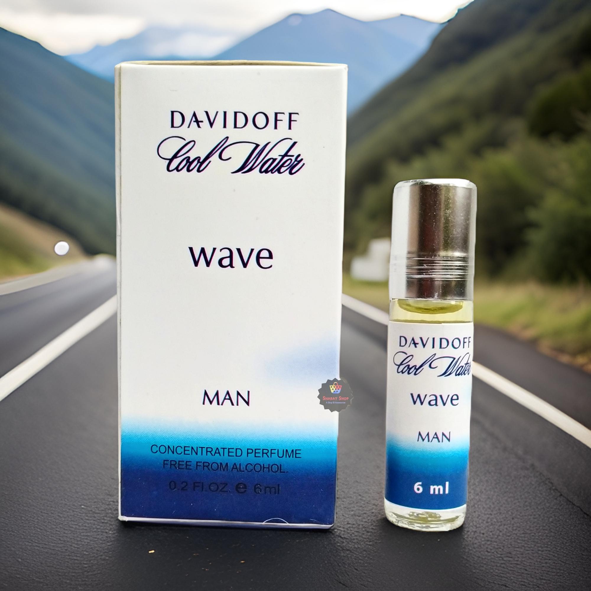 Picture of Cool Water Wave Concentrated Perfume Oil Long Lasting Non-alcoholic Fragrance - 6ml Picture of Cool Water Wave Concentrated Perfume Oil Long Lasting Non-alcoholic Fragrance - 6ml