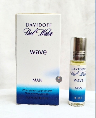 Picture of Cool Water Wave Concentrated Perfume Oil Long Lasting Non-alcoholic Fragrance - 6ml Picture of Cool Water Wave Concentrated Perfume Oil Long Lasting Non-alcoholic Fragrance - 6ml