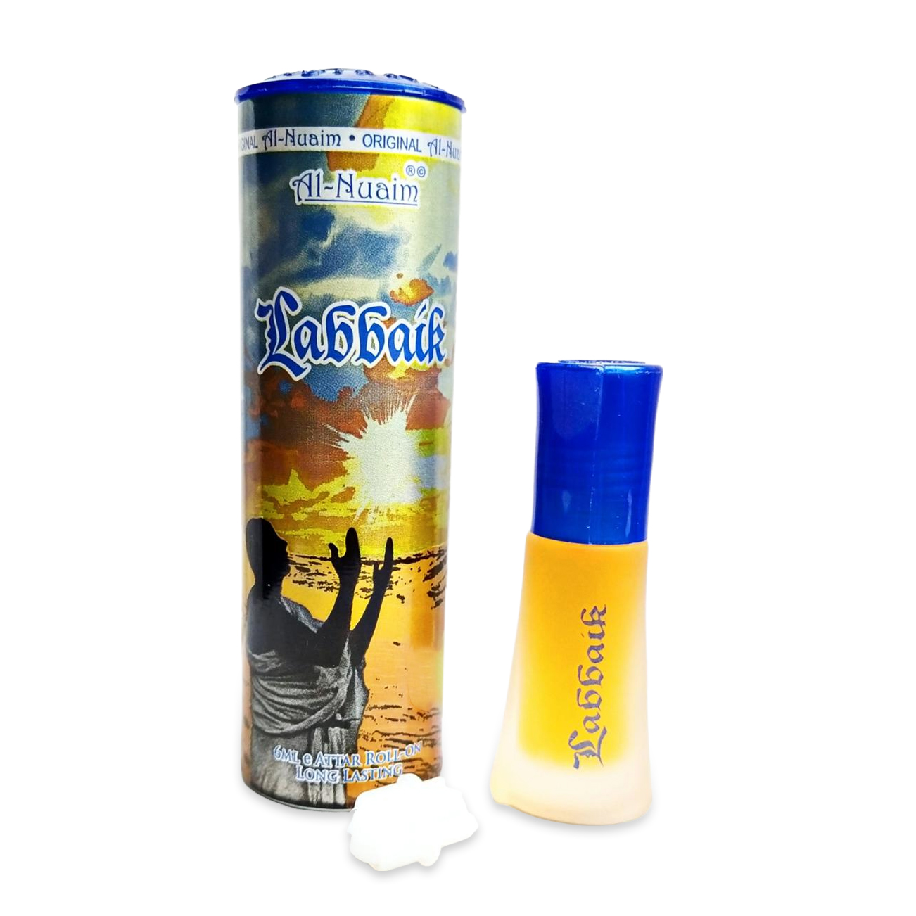 Picture of Al Nuaim Labbaik Roll On Attar Non Alcoholic Long Lasting Perfume - 6Ml - Ator Picture of Al Nuaim Labbaik Roll On Attar Non Alcoholic Long Lasting Perfume - 6Ml - Ator