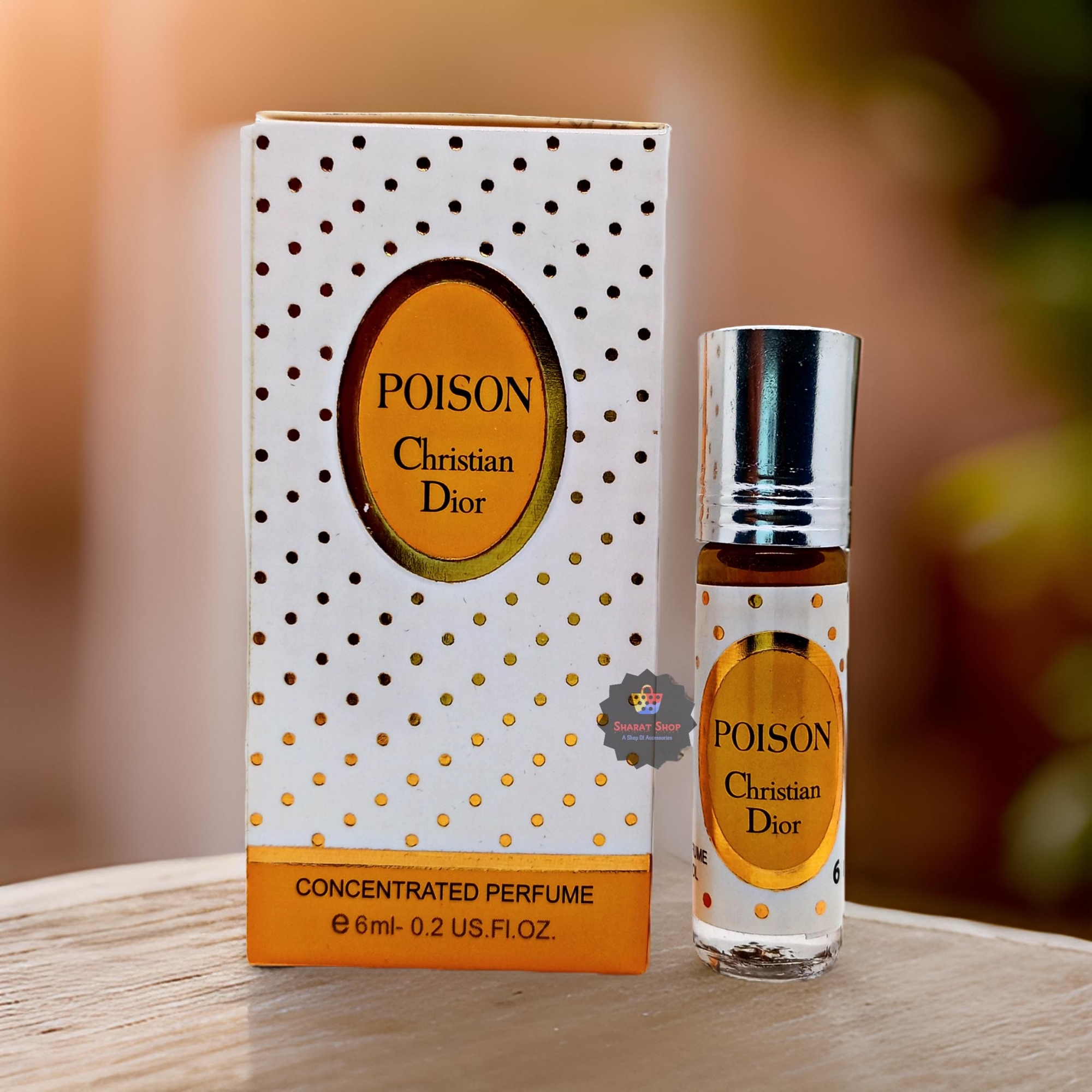 Picture of Dior Poison Concentrated Perfume Oil Long Lasting Non-alcoholic Fragrance - 6ml Picture of Dior Poison Concentrated Perfume Oil Long Lasting Non-alcoholic Fragrance - 6ml