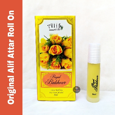 Picture of Alif Royal Bakhour Attar Long Lasting Bakhoor Roll On Non Alcoholic Perfume (Halal) - 8ml Picture of Alif Royal Bakhour Attar Long Lasting Bakhoor Roll On Non Alcoholic Perfume (Halal) - 8ml