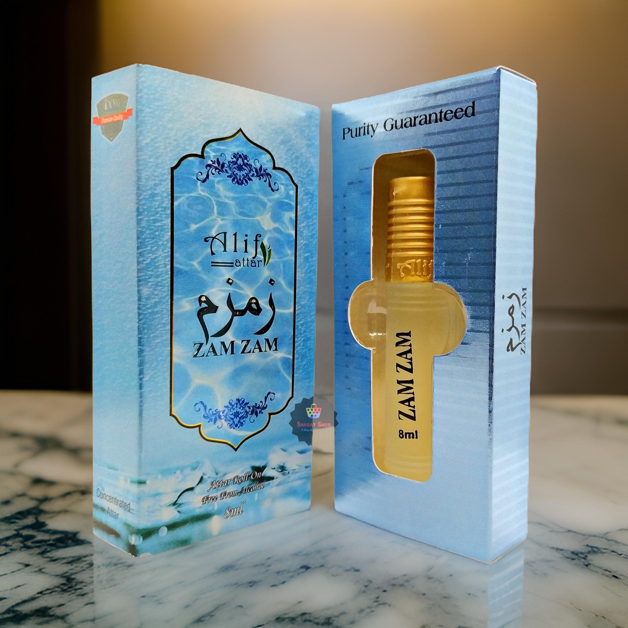 Picture of Zam Zam By Alif Attar Long Lasting Roll On Non Alcoholic Perfume (Halal) - 8ml Picture of Zam Zam By Alif Attar Long Lasting Roll On Non Alcoholic Perfume (Halal) - 8ml