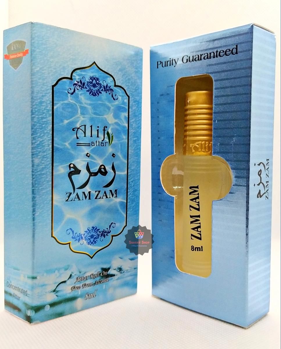 Picture of Zam Zam By Alif Attar Long Lasting Roll On Non Alcoholic Perfume (Halal) - 8ml Picture of Zam Zam By Alif Attar Long Lasting Roll On Non Alcoholic Perfume (Halal) - 8ml
