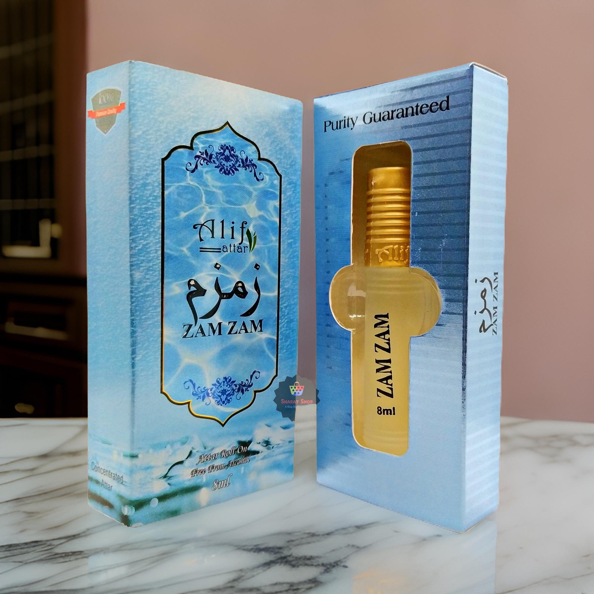 Picture of Zam Zam By Alif Attar Long Lasting Roll On Non Alcoholic Perfume (Halal) - 8ml Picture of Zam Zam By Alif Attar Long Lasting Roll On Non Alcoholic Perfume (Halal) - 8ml
