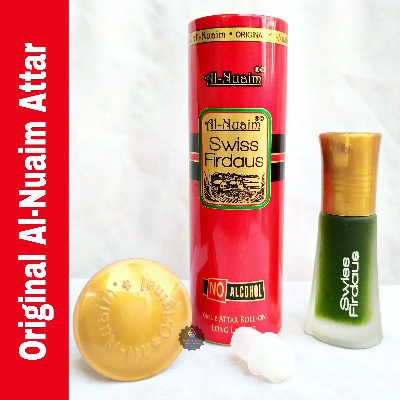Picture of Al Nuaim Swiss Firdaus Roll On Attar Non Alcoholic Long Lasting Perfume - 6ml Picture of Al Nuaim Swiss Firdaus Roll On Attar Non Alcoholic Long Lasting Perfume - 6ml