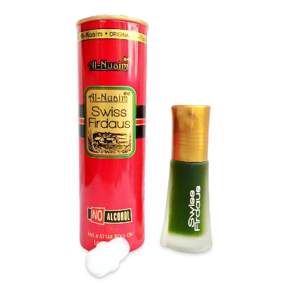 Picture of Al Nuaim Swiss Firdaus Roll On Attar Non Alcoholic Long Lasting Perfume - 6ml Picture of Al Nuaim Swiss Firdaus Roll On Attar Non Alcoholic Long Lasting Perfume - 6ml