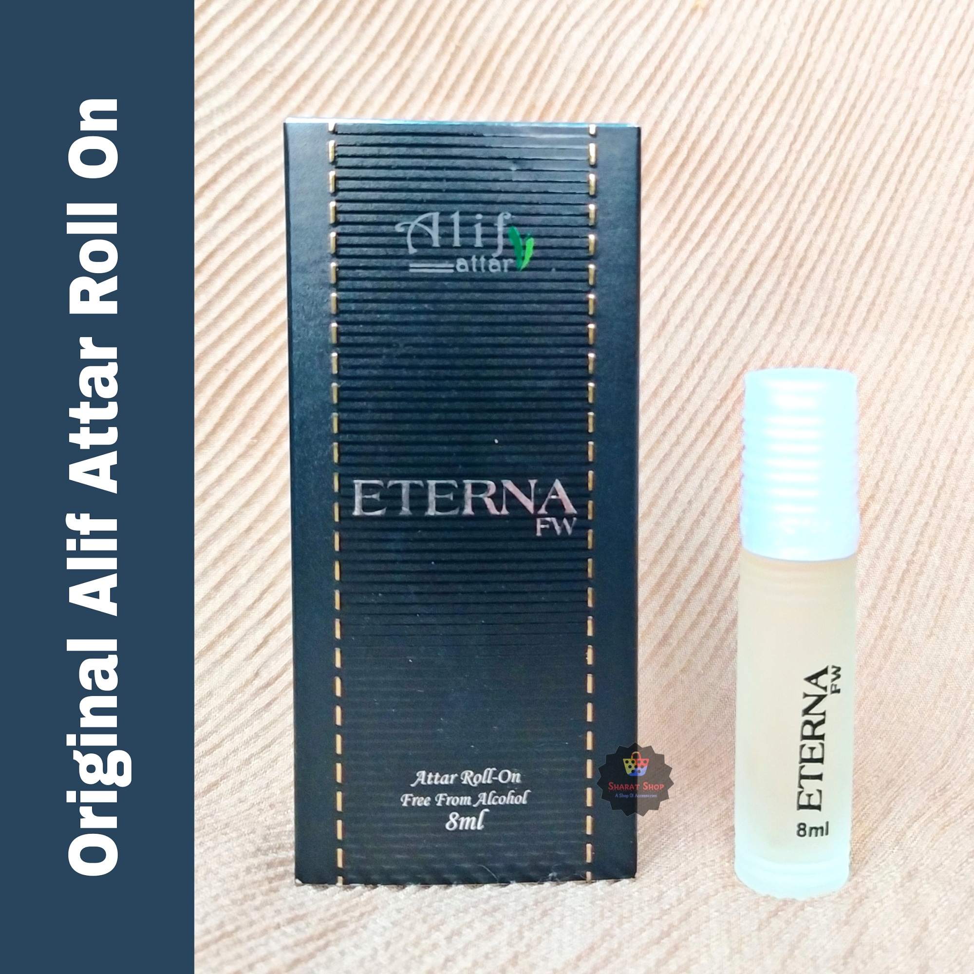 Picture of Alif Eterna Fw Attar Long Lasting Roll On Non Alcoholic Perfume (হালাল) - 8ml Picture of Alif Eterna Fw Attar Long Lasting Roll On Non Alcoholic Perfume (হালাল) - 8ml