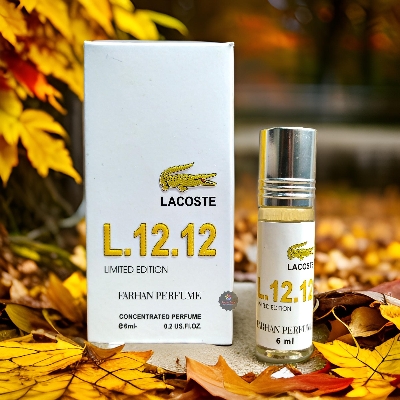 Picture of Lacoste_L.12.12 Concentrated Perfume Oil Limited Edition Roll On For Men Attar Non-alcoholic Fragrance - 6ml Picture of Lacoste_L.12.12 Concentrated Perfume Oil Limited Edition Roll On For Men Attar Non-alcoholic Fragrance - 6ml