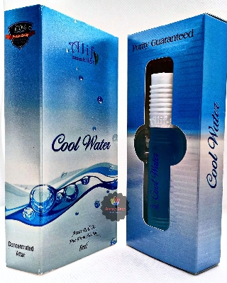 Picture of Cool Water By Alif Attar Long Lasting Roll On Non Alcoholic Perfume (হালাল) - 8ml Picture of Cool Water By Alif Attar Long Lasting Roll On Non Alcoholic Perfume (হালাল) - 8ml