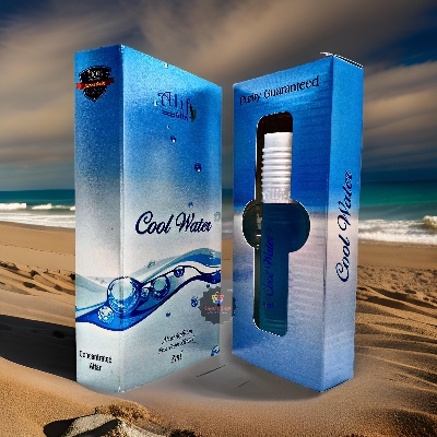 Picture of Cool Water By Alif Attar Long Lasting Roll On Non Alcoholic Perfume (হালাল) - 8ml Picture of Cool Water By Alif Attar Long Lasting Roll On Non Alcoholic Perfume (হালাল) - 8ml