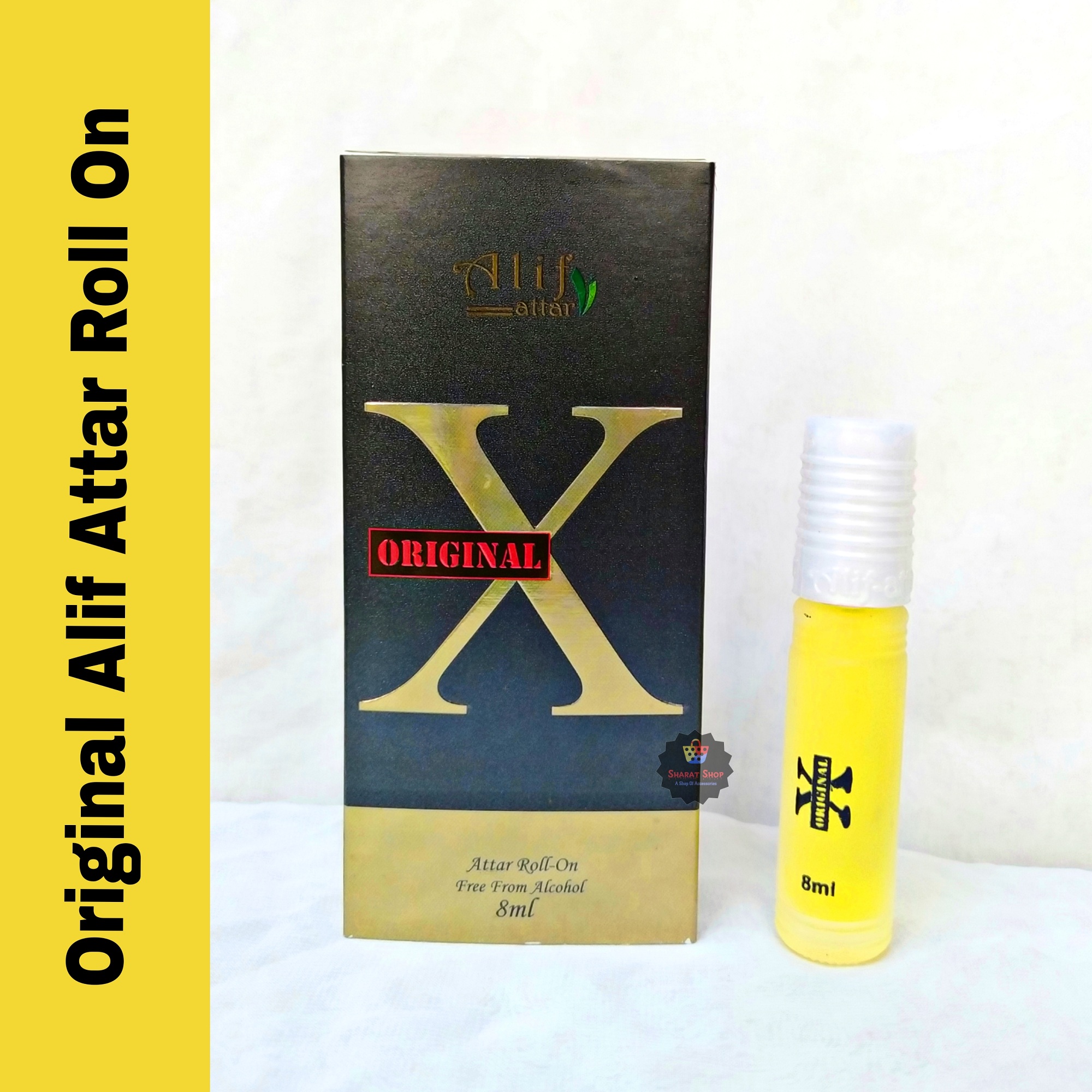 Picture of Alif X Attar For Men Long Lasting Roll On Non Alcoholic Perfume (হালাল) - 8ml Picture of Alif X Attar For Men Long Lasting Roll On Non Alcoholic Perfume (হালাল) - 8ml