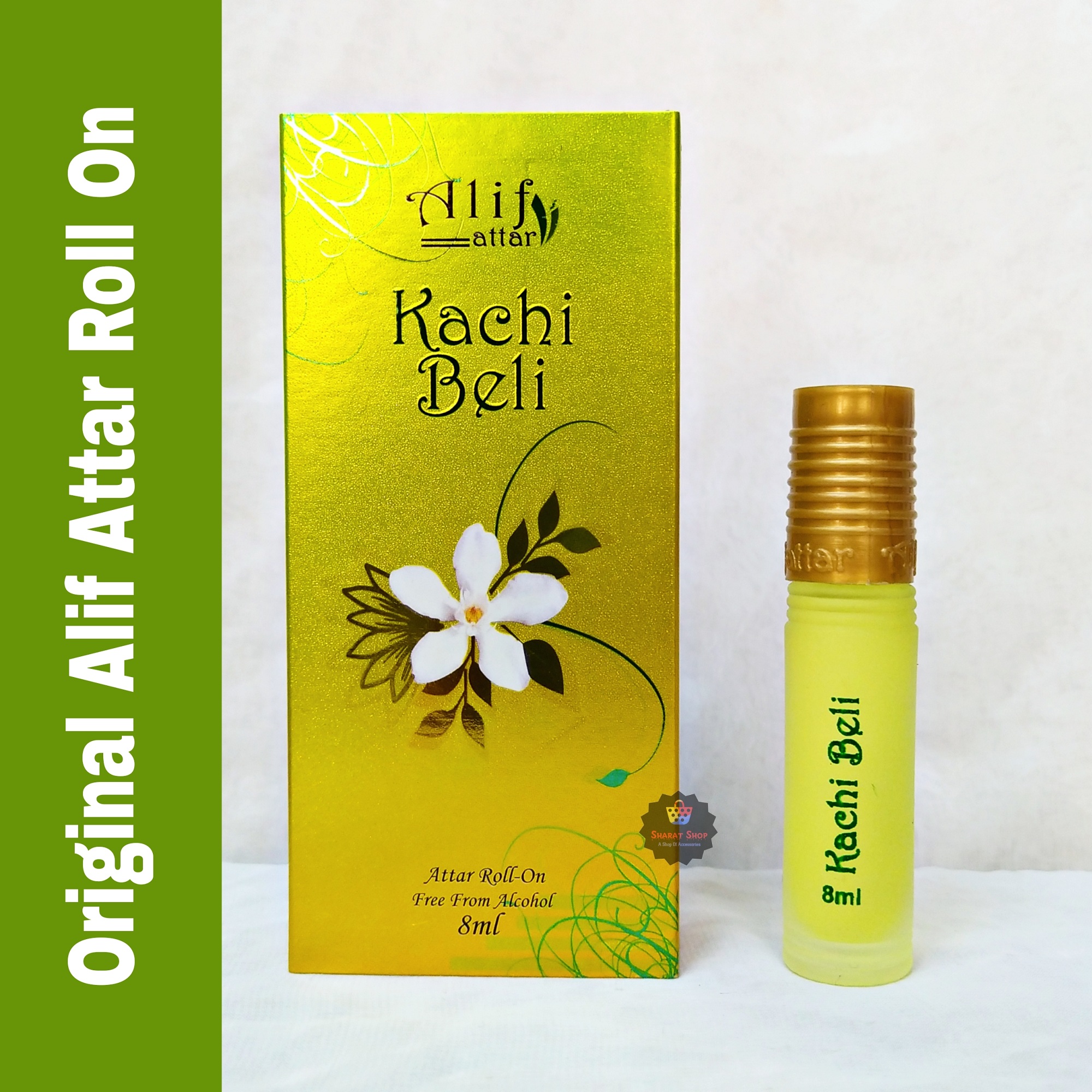 Picture of Alif Kachi Beli Attar Long Lasting Roll On Non Alcoholic Perfume (Halal) - 8ml Picture of Alif Kachi Beli Attar Long Lasting Roll On Non Alcoholic Perfume (Halal) - 8ml