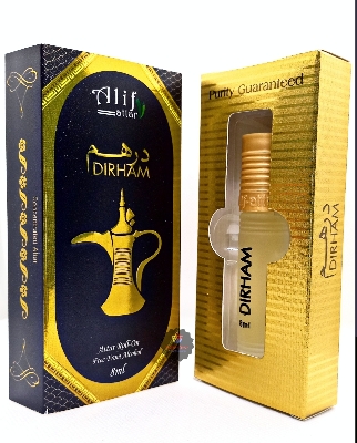 Picture of DIRHAM By Alif Attar Long Lasting Roll On Non Alcoholic Perfume (হালাল) - 8ml Picture of DIRHAM By Alif Attar Long Lasting Roll On Non Alcoholic Perfume (হালাল) - 8ml