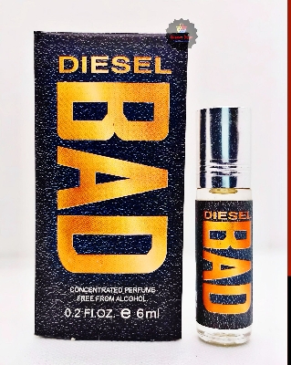 Picture of DIESEL BAD Concentrated Perfume Oil Long Lasting Non-alcoholic Fragrance - 6ml Picture of DIESEL BAD Concentrated Perfume Oil Long Lasting Non-alcoholic Fragrance - 6ml