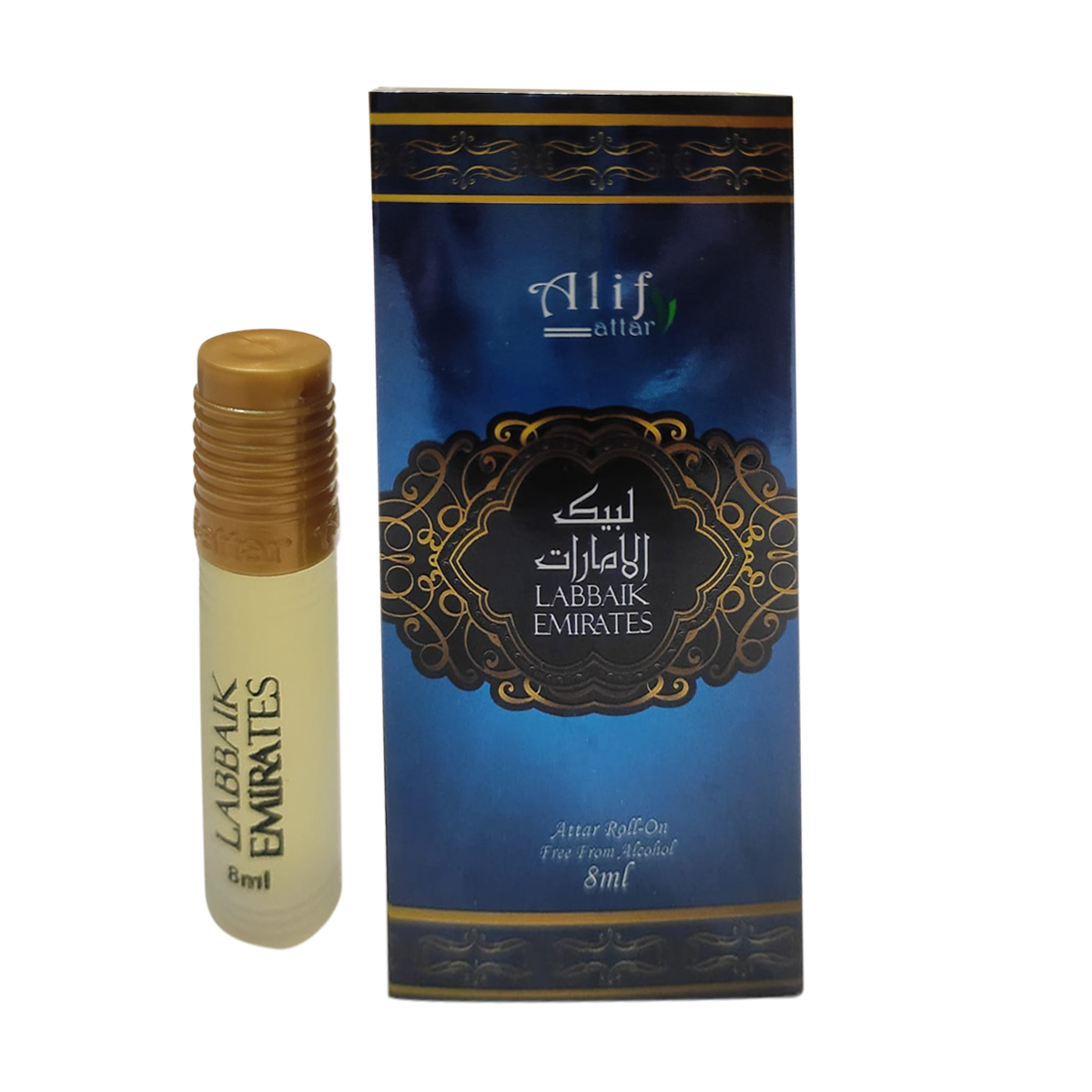 Picture of Alif Labbaik Emirates Attar Long Lasting Roll On Ator Non Alcoholic Perfume (হালাল) - 8ml Picture of Alif Labbaik Emirates Attar Long Lasting Roll On Ator Non Alcoholic Perfume (হালাল) - 8ml