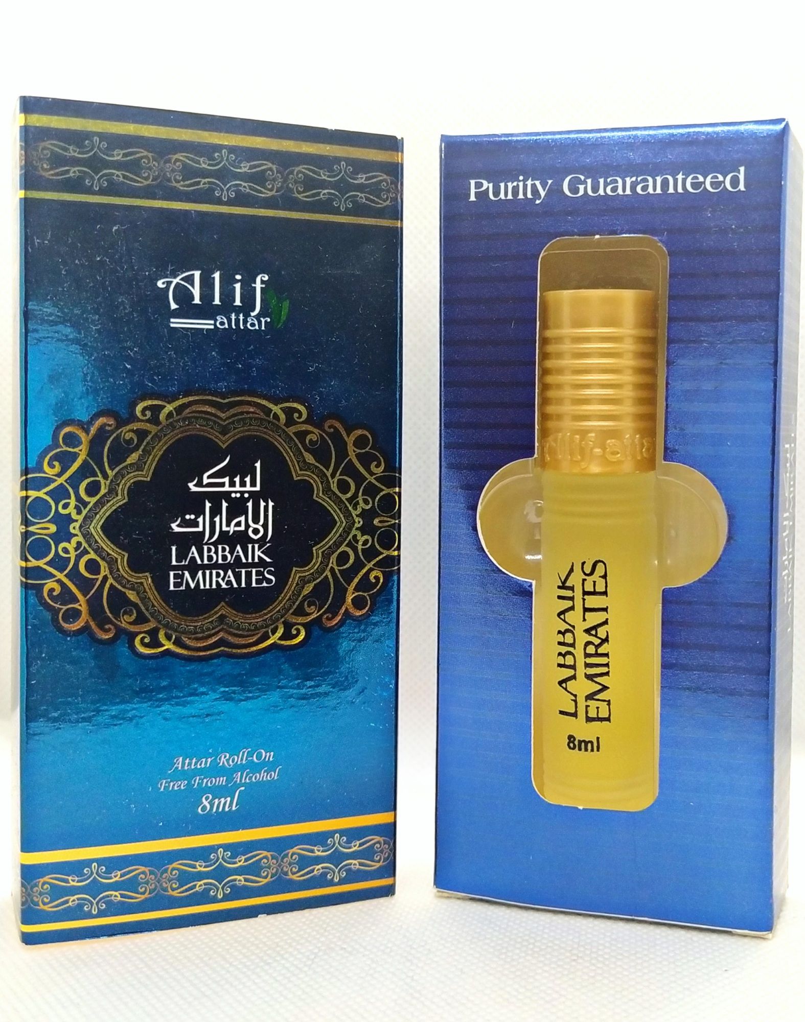 Picture of Alif Labbaik Emirates Attar Long Lasting Roll On Ator Non Alcoholic Perfume (হালাল) - 8ml Picture of Alif Labbaik Emirates Attar Long Lasting Roll On Ator Non Alcoholic Perfume (হালাল) - 8ml