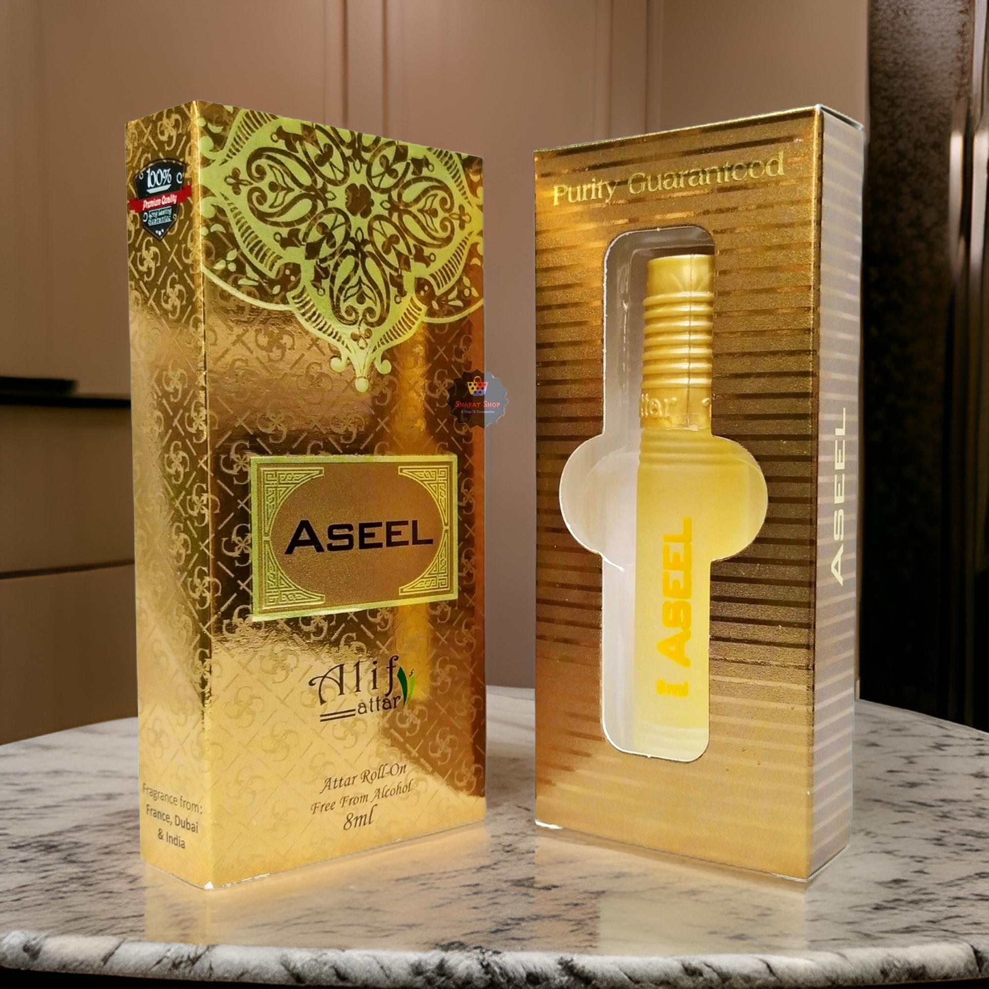 Picture of Alif Aseel Attar Long Lasting Roll On Non Alcoholic Perfume (Halal) - 8ml Picture of Alif Aseel Attar Long Lasting Roll On Non Alcoholic Perfume (Halal) - 8ml