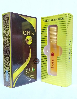 Picture of Alif Open V2 Attar Long Lasting Roll On Non Alcoholic Perfume (Halal) - 8ml Picture of Alif Open V2 Attar Long Lasting Roll On Non Alcoholic Perfume (Halal) - 8ml