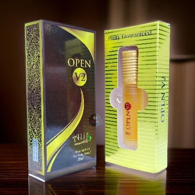 Picture of Alif Open V2 Attar Long Lasting Roll On Non Alcoholic Perfume (Halal) - 8ml Picture of Alif Open V2 Attar Long Lasting Roll On Non Alcoholic Perfume (Halal) - 8ml