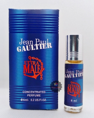 Picture of Ultra Male Jean Paul Gaultier Concentrated Perfume Oil For Men by Al Farhan Long Lasting Non-alcoholic Fragrance - 6ml Picture of Ultra Male Jean Paul Gaultier Concentrated Perfume Oil For Men by Al Farhan Long Lasting Non-alcoholic Fragrance - 6ml