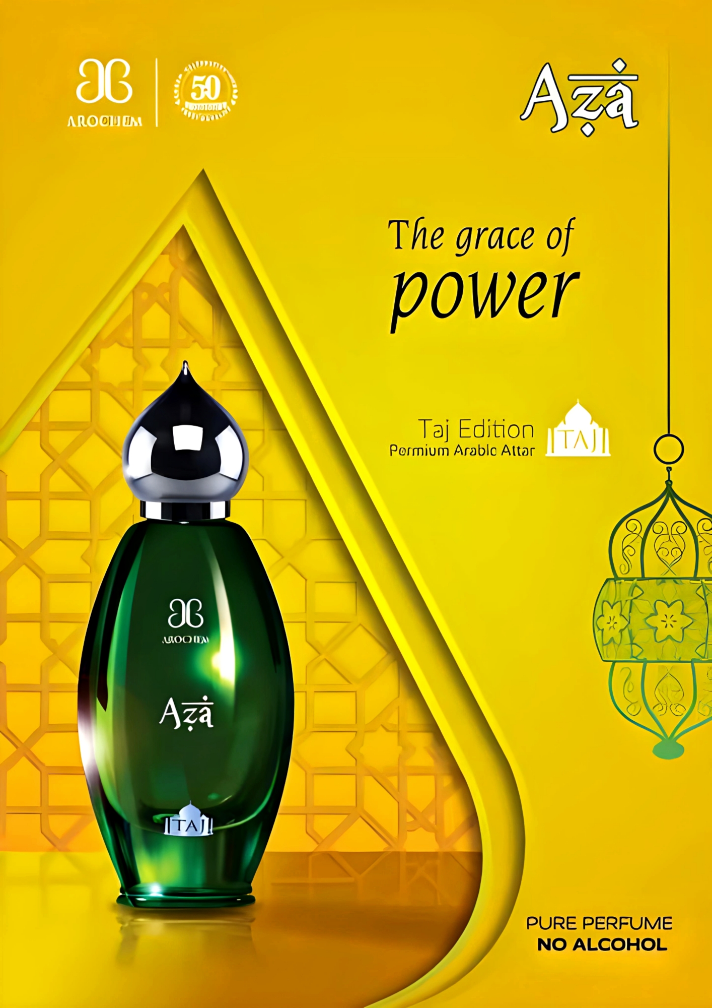 Picture of Arochem Aza Attar Taj Series Ator Luxurious Royal Perfume Oil - 9ML (Made In India) Picture of Arochem Aza Attar Taj Series Ator Luxurious Royal Perfume Oil - 9ML (Made In India)